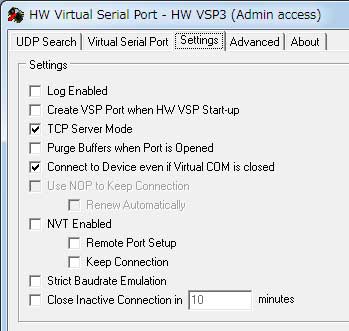 HW-VSP3の画面(Settings)